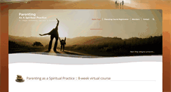 Desktop Screenshot of integralparenting.com